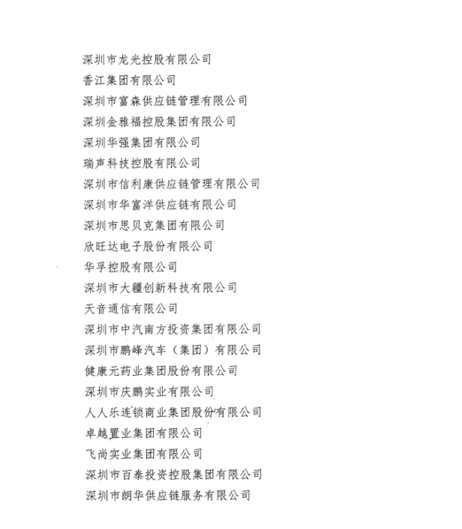 喜讯，新宝会供应链荣获“改革开放40周年深圳民营经济突出贡献企业”称号  